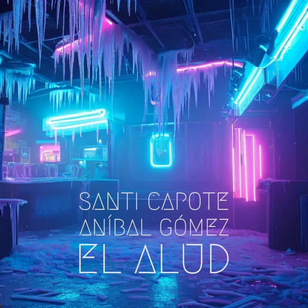 "El alud" de Santi Capote con Aníbal Gómez, portada